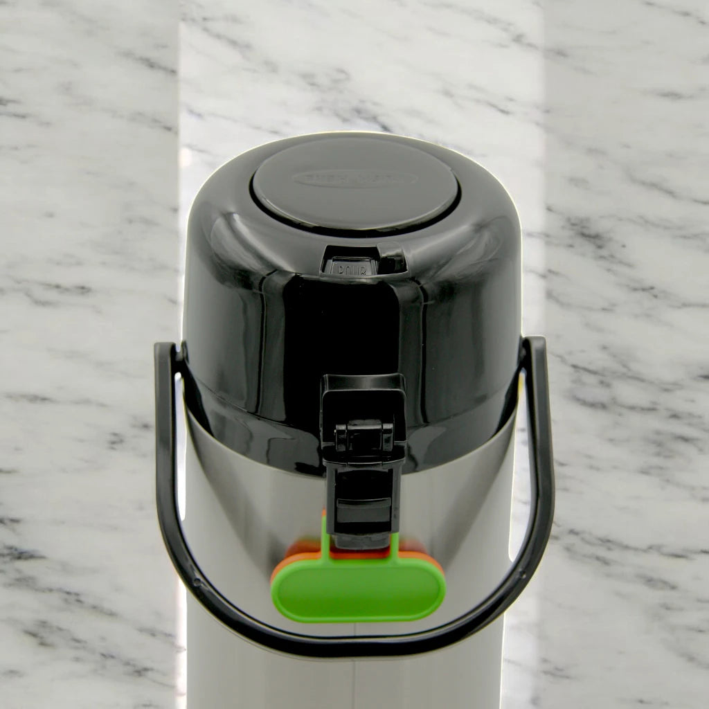 Regal 1.9L Air Pot Glass Liner - 12H Hot & 24H Cold Retention - Premium Insulated Beverage Dispenser - RBA - Damoo