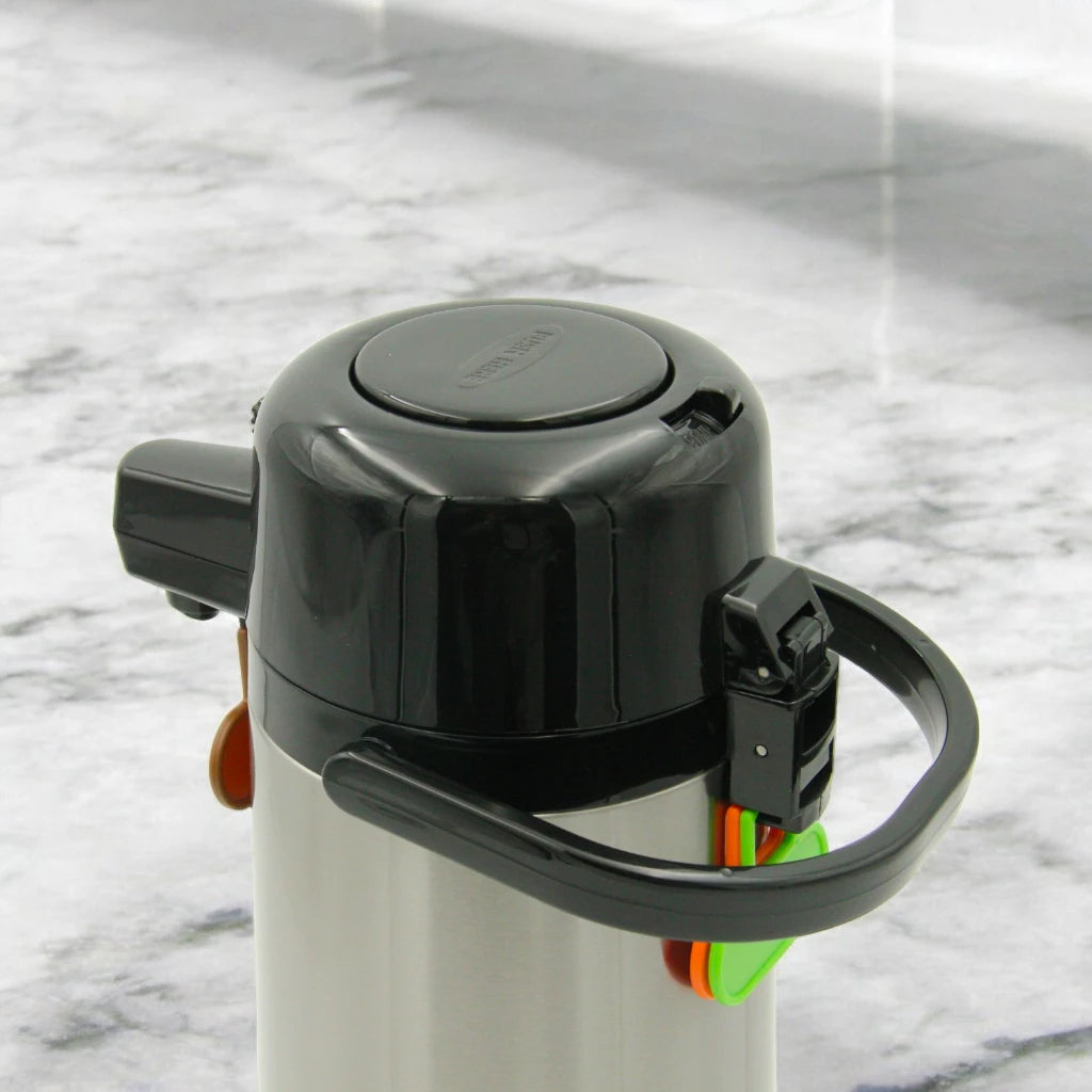 Regal 1.9L Air Pot Glass Liner - 12H Hot & 24H Cold Retention - Premium Insulated Beverage Dispenser - RBA - Damoo