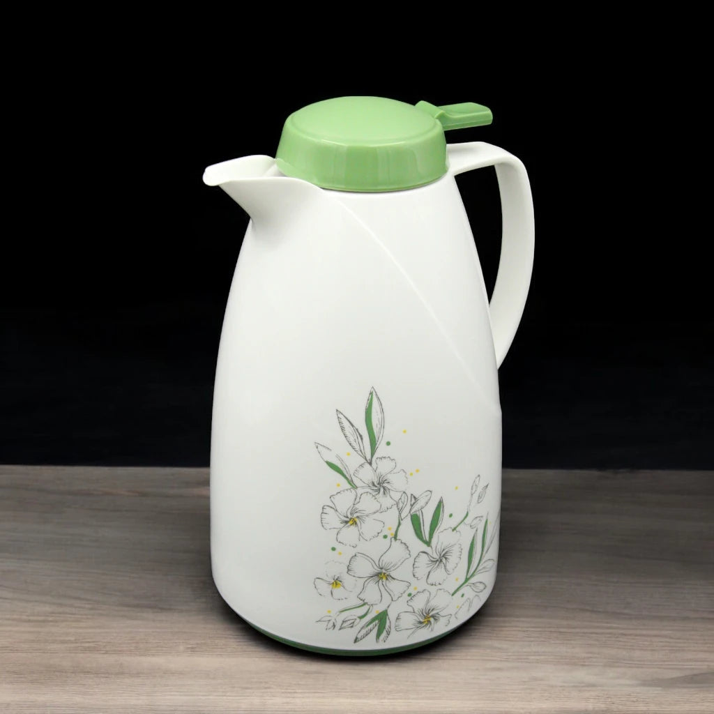 Regal 2.0 Liters Vacuum Insulated Flask Jug –  for Hot & Cold Beverages – Keeps Drinks Hot for 12 Hours & Cold for 24 Hours - Floral Design - Damoo