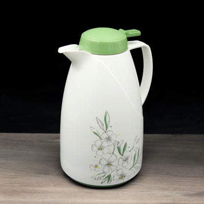 Regal 2.0 Liters Vacuum Insulated Flask Jug –  for Hot & Cold Beverages – Keeps Drinks Hot for 12 Hours & Cold for 24 Hours - Floral Design - Damoo