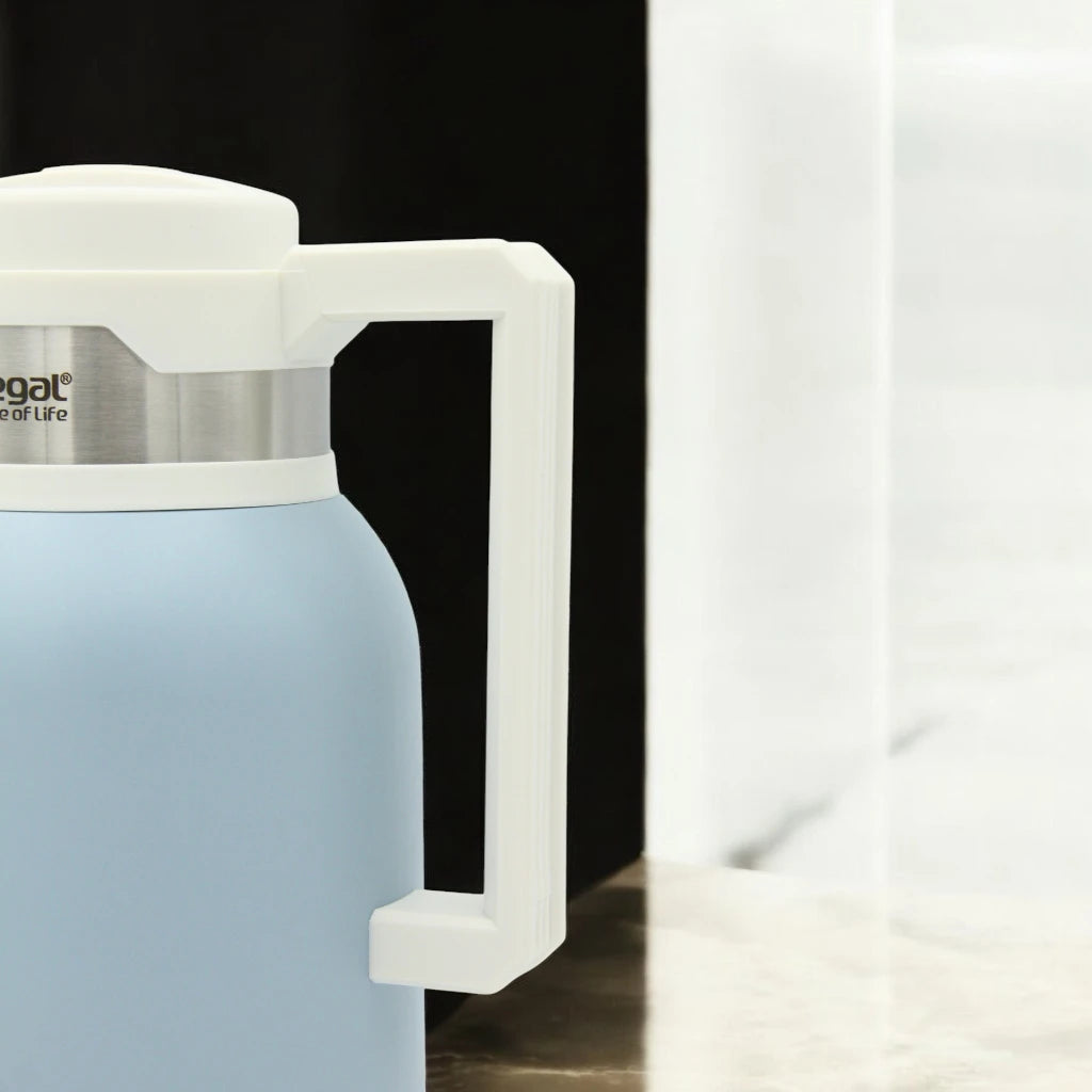 Regal 2.0L Stainless Steel Vacuum Jug – Double Wall Insulated, 24H Cooling, 12H Warming, Wide Opening, Leak-Proof Lid, Drip-Free, Food-Grade – TSC-UQ - Damoo