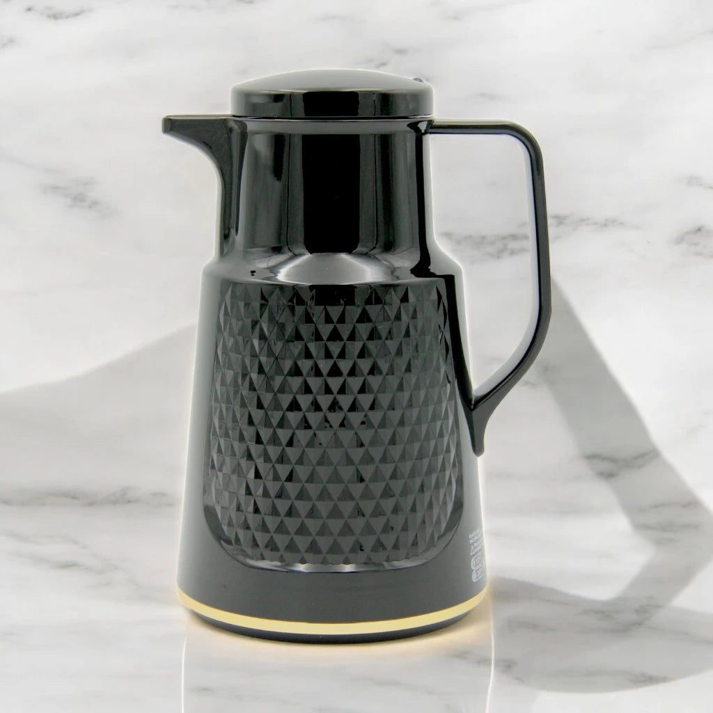 Regal Air Pot Glass Liner 0.5L – Premium Insulated Beverage Dispenser - Keeps Drinks Hot for 12 Hours, Cold for 24 Hours - Durable Glass Liner, Easy Pour, Ideal for Coffee, Tea, and Hot Water - REQ - Damoo