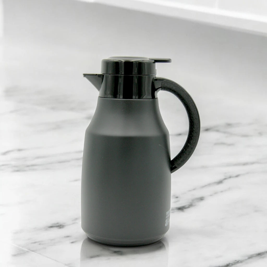 Regal Vacuum Jug 1.0 Liters - Double Wall Insulated for Hot & Cold Drinks - 12H Hot, 24H Cold - Durable & Easy to Use - RGS01P - Damoo