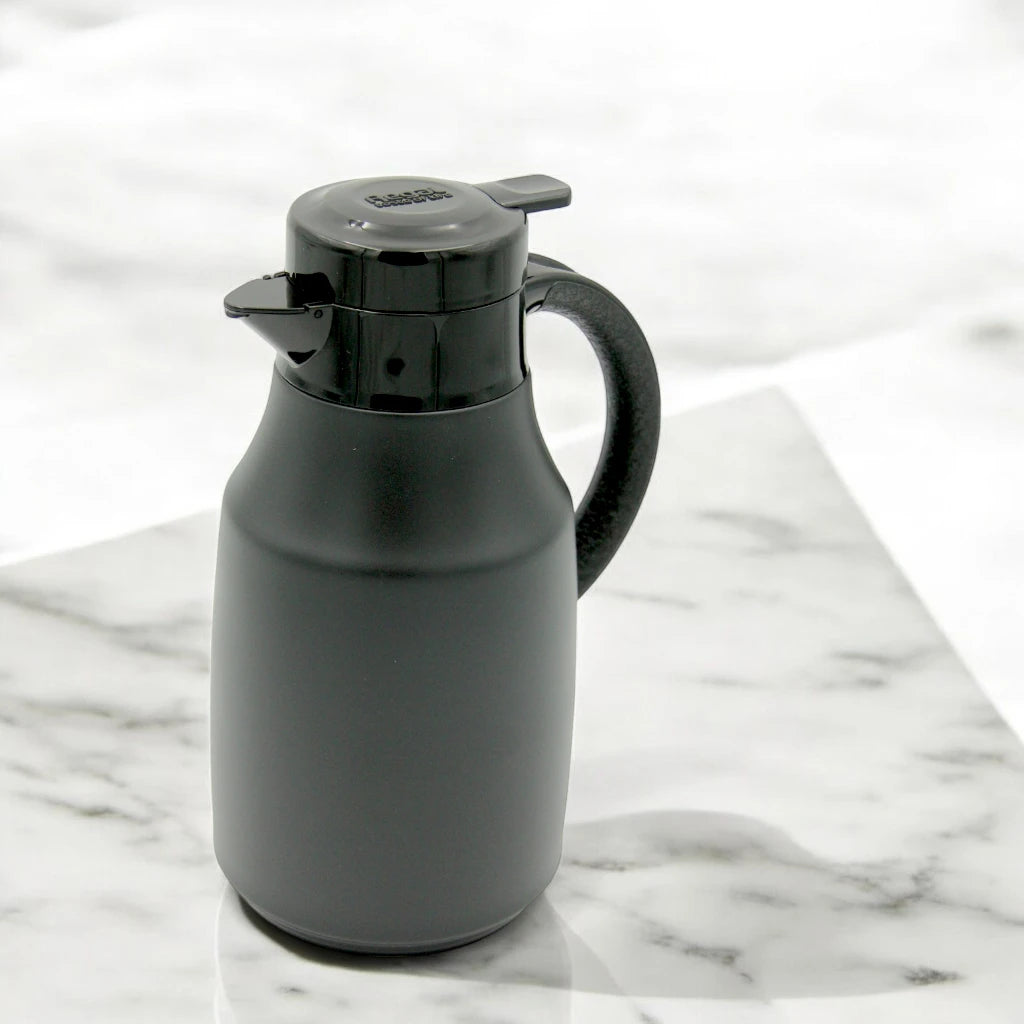 Regal Vacuum Jug 1.0 Liters - Double Wall Insulated for Hot & Cold Drinks - 12H Hot, 24H Cold - Durable & Easy to Use - RGS01P - Damoo