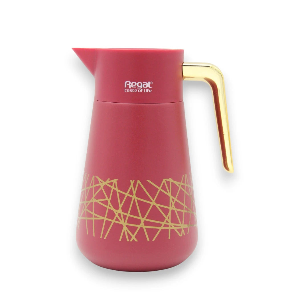 Regal Vacuum Jug 1.0L – Double Wall Stainless Steel Flask – 24H Hot & Cold Retention – Model TSC04 - Damoo