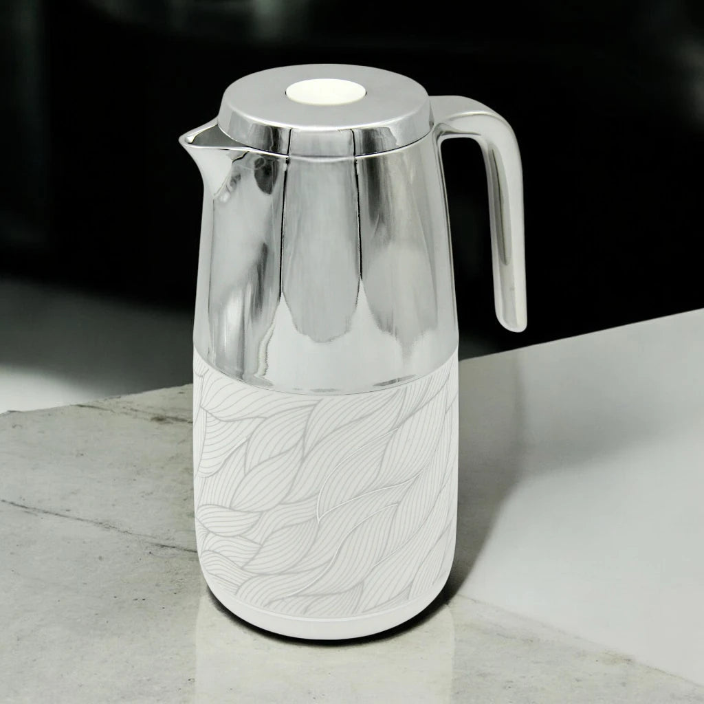 Regal Vacuum Jug 1.0L - RGP25Q - Premium Hot & Cold Beverage Thermos - Asbestos-Free Glass Liner - 12H Hot, 24H Cold - Food-Grade, Durable Design - RGP25Q - Damoo