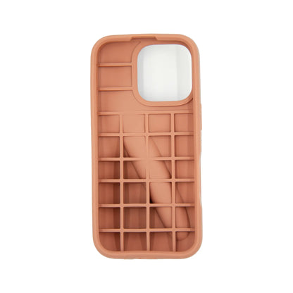 Rhode Lipstick Case for IPhone – Silicone Shockproof Cover with Built-In Lip Gloss Holder – Stylish Protective Phone Case with Matching Lipstick - Damoo