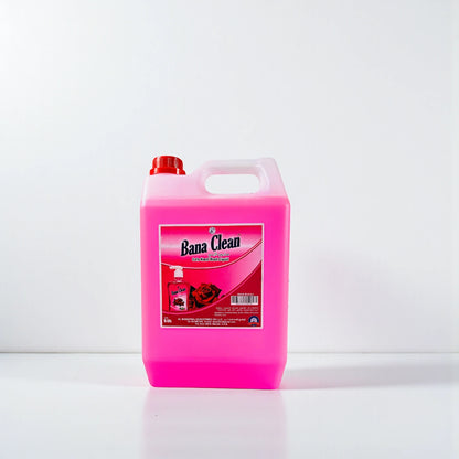 Bana Clean Rose Hand Wash – 5L – Gentle Liquid Hand Soap for Daily Use – Moisturizing & Refreshing Floral Scent - Damoo