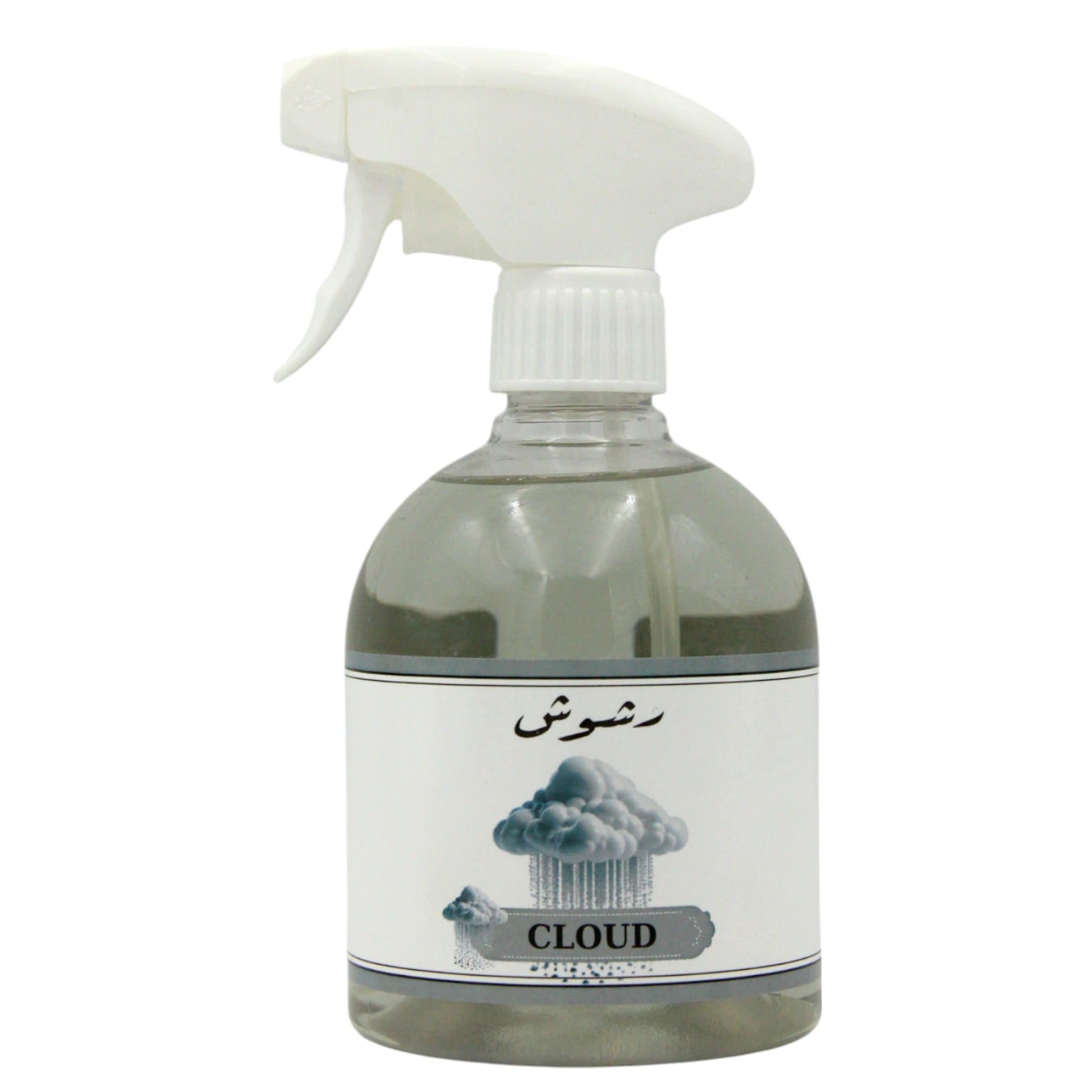 Rshoosh Multi-Use Air Freshener  Spray – 500ml | Long-Lasting Fragrance for Rooms, Bedding, Cars & Offices | Made in UAE - Cloud - Damoo