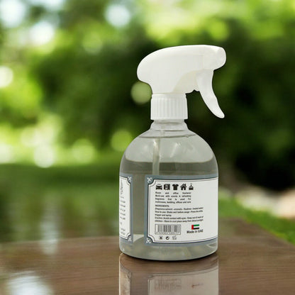 Rshoosh Multi-Use Air Freshener  Spray – 500ml | Long-Lasting Fragrance for Rooms, Bedding, Cars & Offices | Made in UAE - Cloud - Damoo