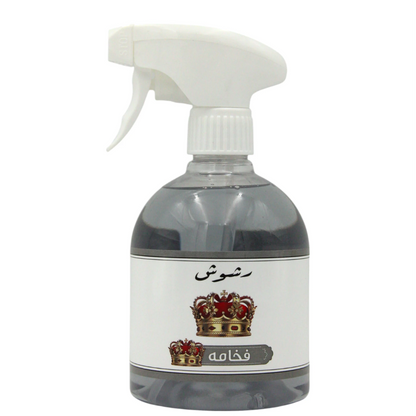 Rshoosh Multi-Use Air Freshener  Spray – 500ml | Long-Lasting Fragrance for Rooms, Bedding, Cars & Offices | Made in UAE - Fakhama - Damoo