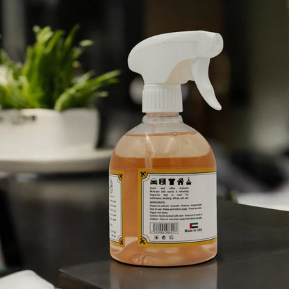 Rshoosh Multi-Use Air Freshener  Spray – 500ml | Long-Lasting Fragrance for Rooms, Bedding, Cars & Offices | Made in UAE - Mango - Damoo
