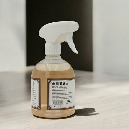 Rshoosh Multi-Use Air Freshener  Spray – 500ml | Long-Lasting Fragrance for Rooms, Bedding, Cars & Offices | Made in UAE - Oud - Damoo