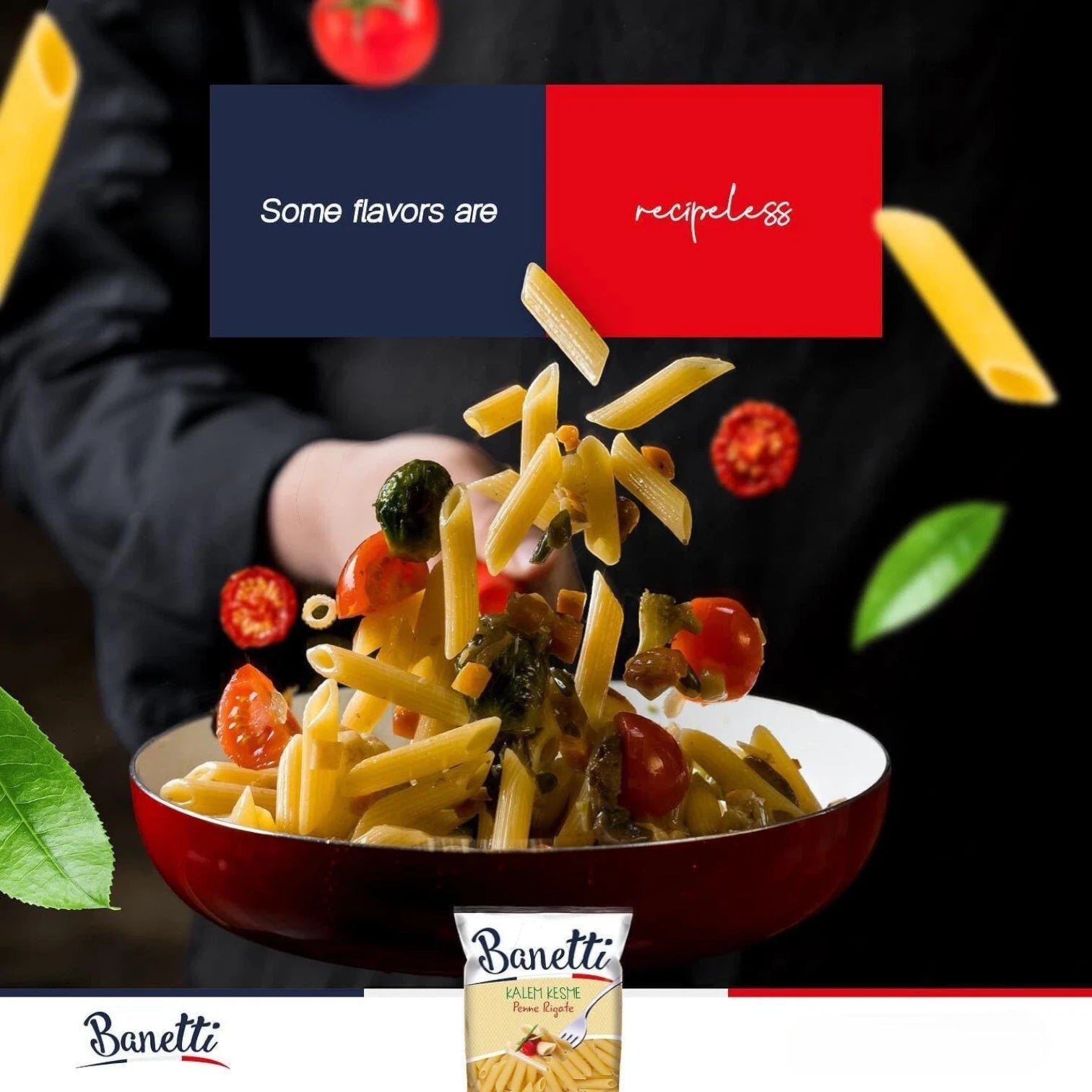 Banetti Pasta Variety Pack 3 x 500g | Penne Rigate, Fusilli, Big Elbows | Premium 100% Durum Wheat | Authentic Anatolian & Italian Tradition - Damoo