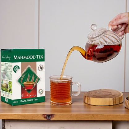 Mahmood Ceylon Earl Grey Black Tea 500g – Premium Loose Leaf Bergamot Flavoured Tea - Damoo