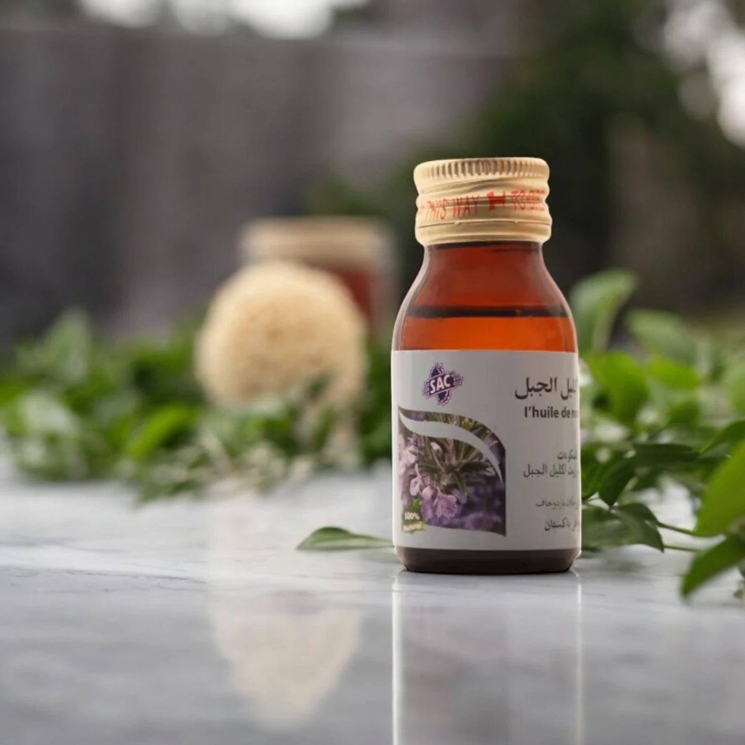 SAC Natural Rosemary Essential Oil 30ml – 100% Pure Steam Distilled Aromatherapy Oil for Hair, Skin & Mental Wellness – Nourishing & Invigorating - Damoo