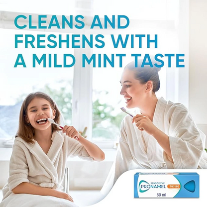 Sensodyne Pronamel Kids Toothpaste 50ml | Dentist-Developed Enamel Protection & Cavity Prevention for Ages 3-5 | No Artificial Flavours or Sweeteners - Damoo