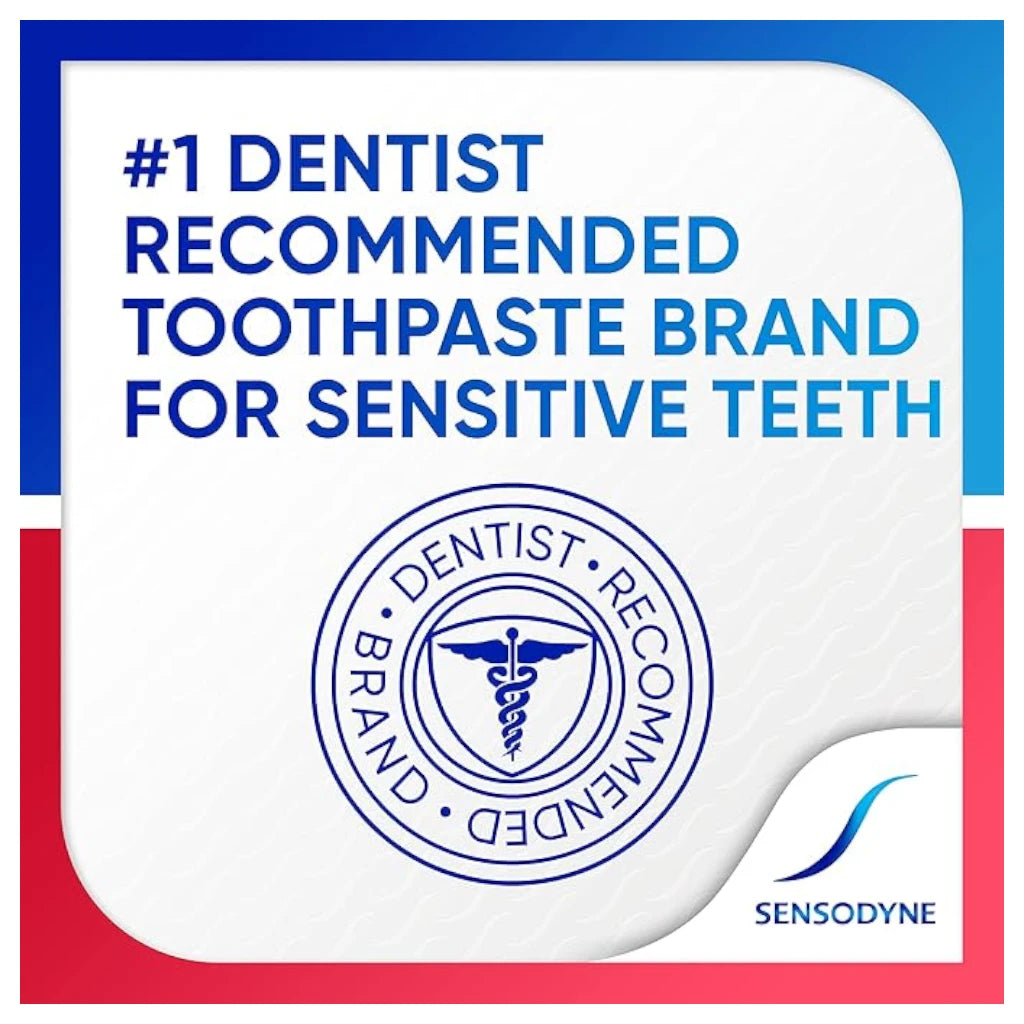 Sensodyne Rapid Action Whitening Toothpaste 75ml – Fast Relief for Sensitivity with Whitening Formula | Fresh Flavour - Damoo