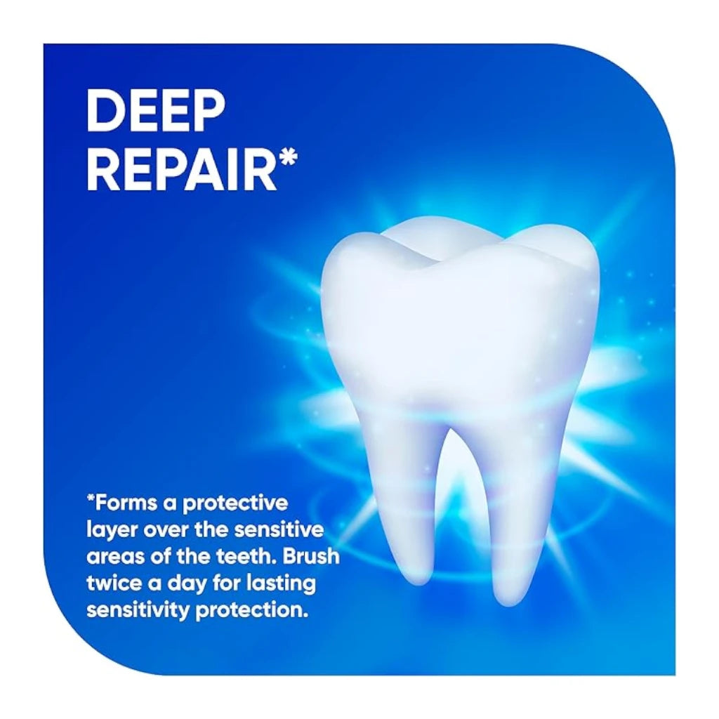 Sensodyne Repair & Protect Deep Repair Toothpaste 75ml – Extra Fresh | Clinically Proven Relief for Sensitive Teeth with NovaMin Technology - Damoo