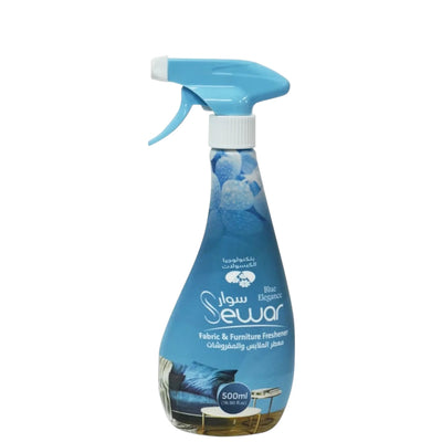 Sewar Fabric & Furniture Freshener Spray – 500ml Blue Scent – Long-Lasting Odor Eliminator for Upholstery, Home & Car - Damoo