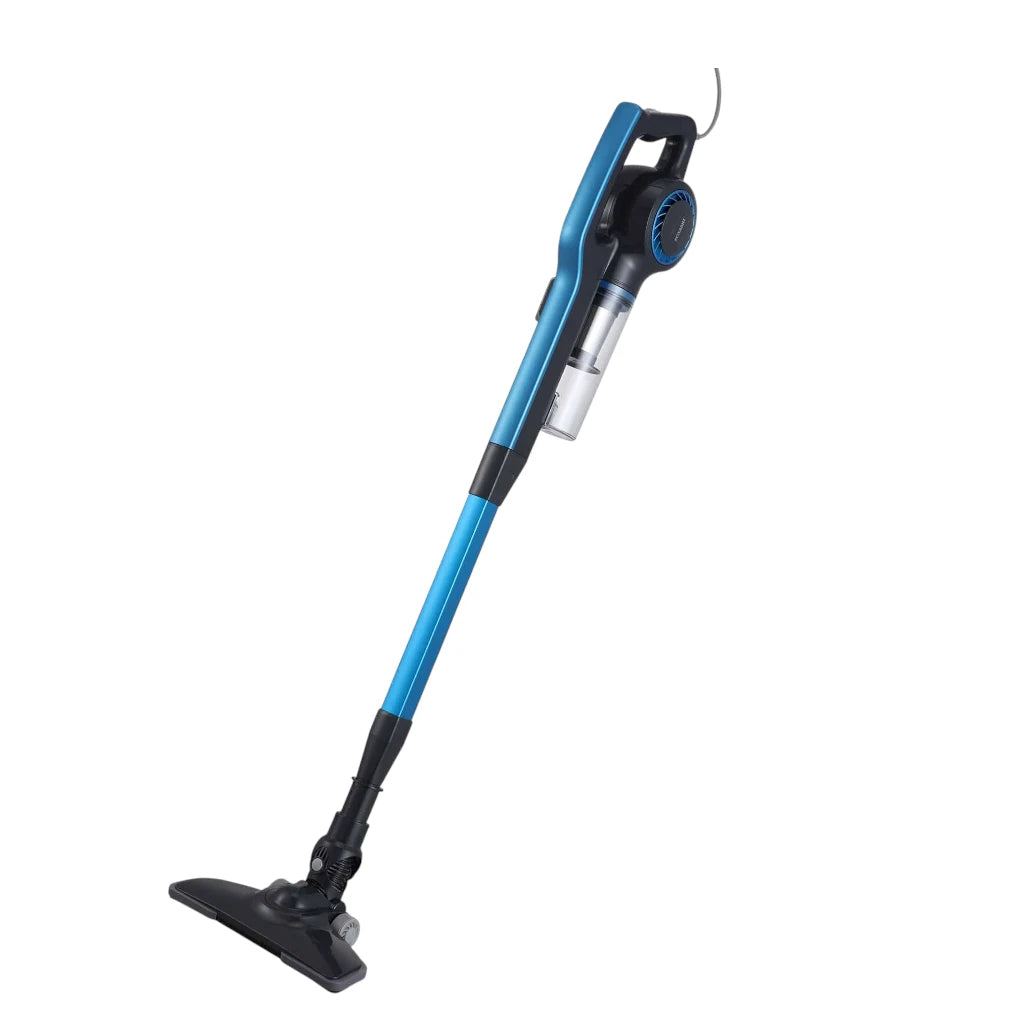 Sonashi 2-in-1 Handheld & Stick Vacuum Cleaner – 600W Corded with HEPA Filter, Transparent Dust Cup, 0.9L Capacity, Lightweight & Quiet – SVC-9032 – Blue - Damoo