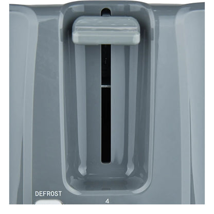 Sonashi 2-Slice Bread Toaster ST-210 – 750W Pop-Up Toaster with Adjustable Browning Control, Defrost, Reheat & Cancel Functions, Detachable Crumb Tray, Cool Touch Design – Grey - Damoo