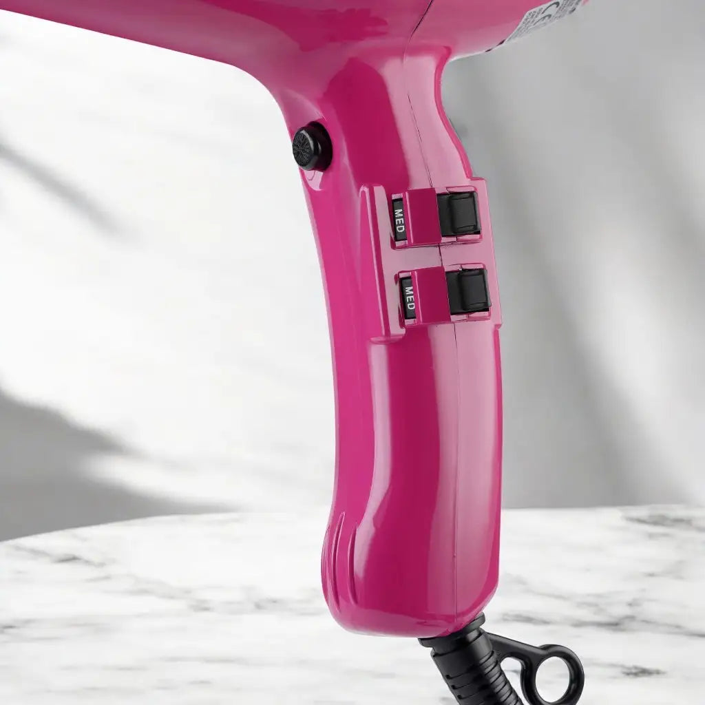 Sonashi 2000W Hair Dryer – Pink | AC Motor with Cool Shot, 2 Heat & Speed Settings, Fast-Drying Nozzle, Lightweight for Travel & Daily Use | For All Hair Types |  SHD-3031 - Damoo