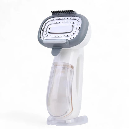 Sonashi 2000W Handheld Garment Steamer  | Digital LED Display  | 3 Steam Levels, 300ml Tank, Auto Shut-Off  | Removable Fabric Brush – Compact White Steamer - Damoo