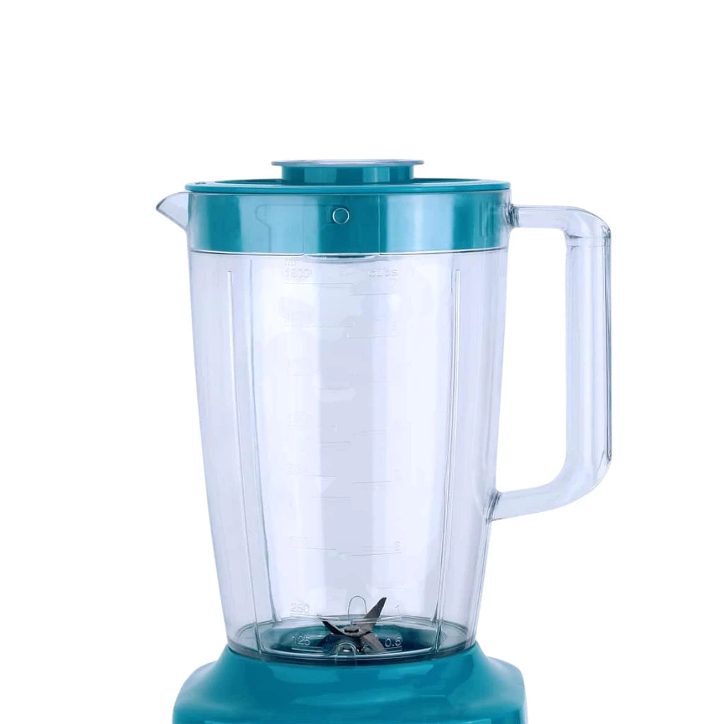 Sonashi 3-in-1 Blender 650W  | Unbreakable 1.8L Jar , Grinder & Chopper Cups | Stainless Steel Blades, Pulse Control, Safety Lock & Overheat Protection – SB-160N1 - Damoo