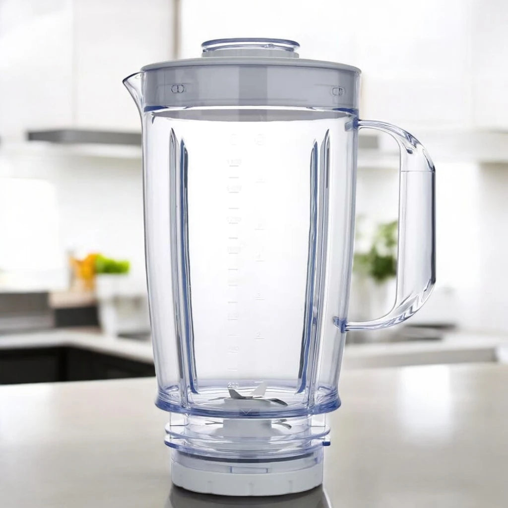 Sonashi 3-in-1 Blender with 1.6L Unbreakable Jar, Grinder & Mincer – 650W Motor, 3 Speed with Pulse, Overheat Protection, Stainless Steel Blades – SB-133N – White - Damoo
