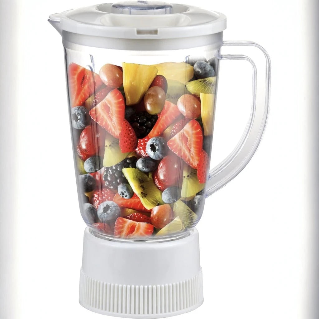 Sonashi 4-in-1 Juicer Blender – 600W Copper Motor, 1.0L Blender Jar, Mincer & Grinder Mill, Stainless Steel Grater, Pulse Function, Overheat Protection, Easy-Clean Design (White) | SJB-309 - Damoo
