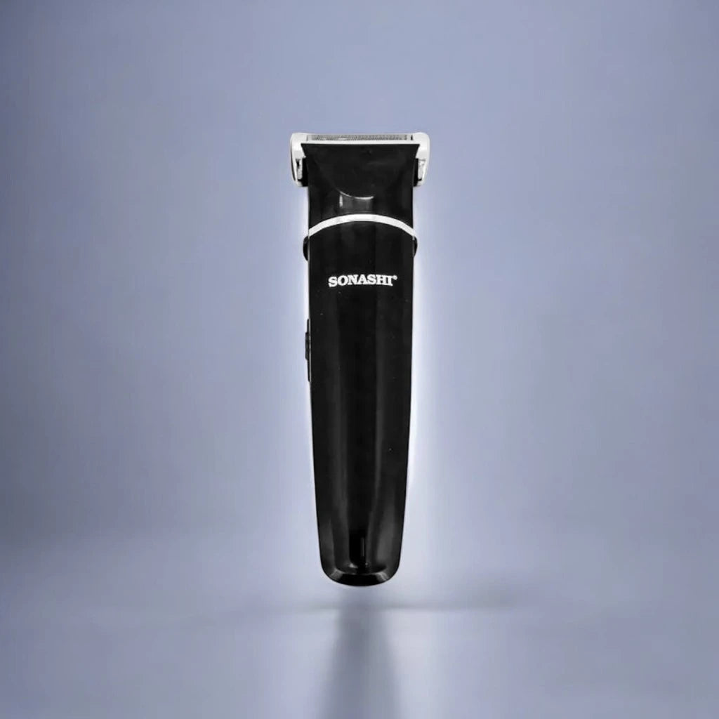 Sonashi 7-in-1 Rechargeable Hair Clipper for Men – Full Size & Precision Trimmer, Stainless Steel Blades, 45-Min Runtime, Rotary Motor, Grey - SHC-1014 - Damoo
