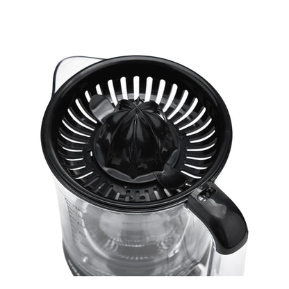 Sonashi Citrus Juicer 1.2L – Electric Juicer for Lemon, Lime & Orange with Two-Way Rotating Cones, Anti-Dust Cover, Stainless Steel Design, 40W – SCJ-324 Black - Damoo