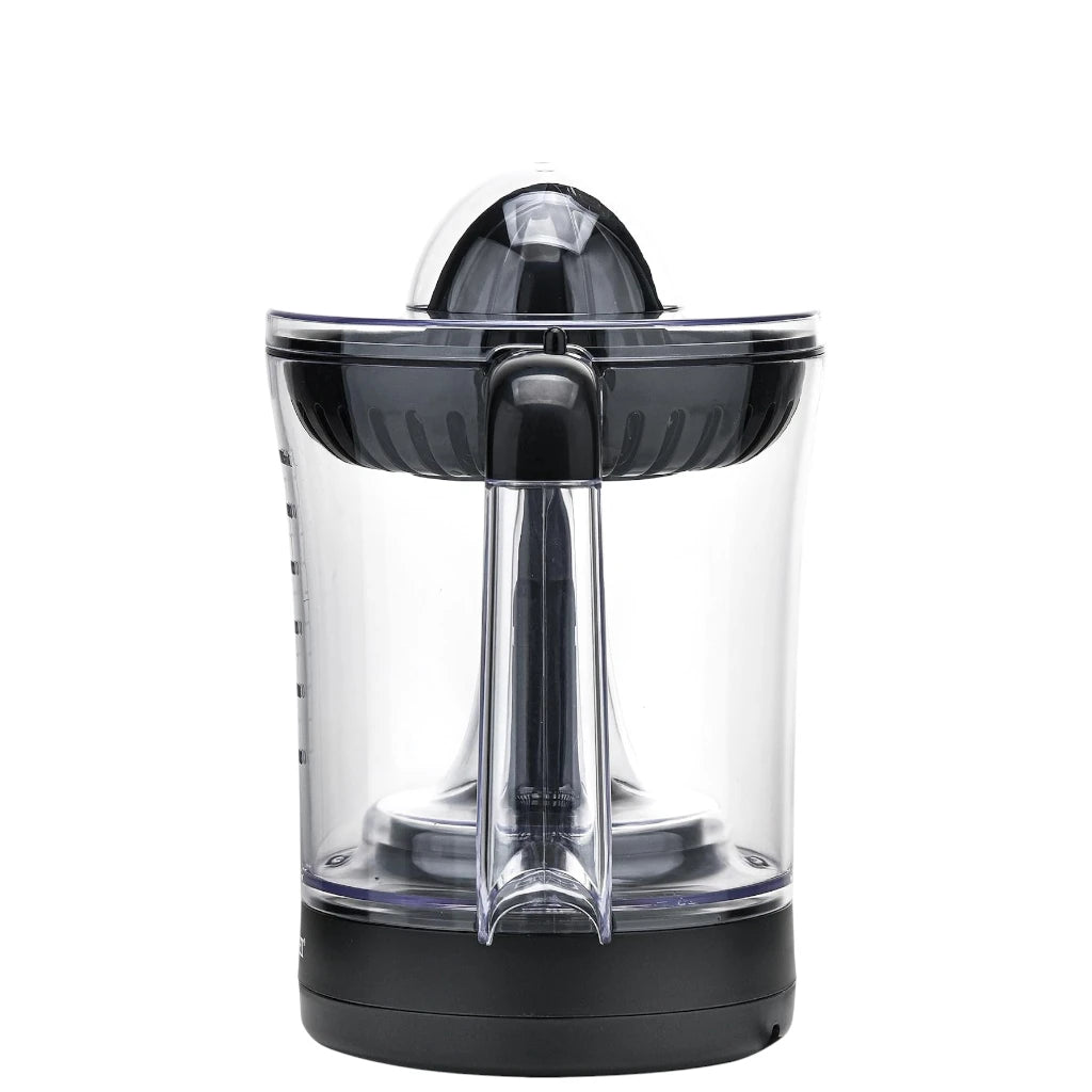 Sonashi Citrus Juicer 1.2L – Electric Juicer for Lemon, Lime & Orange with Two-Way Rotating Cones, Anti-Dust Cover, Stainless Steel Design, 40W – SCJ-324 Black - Damoo