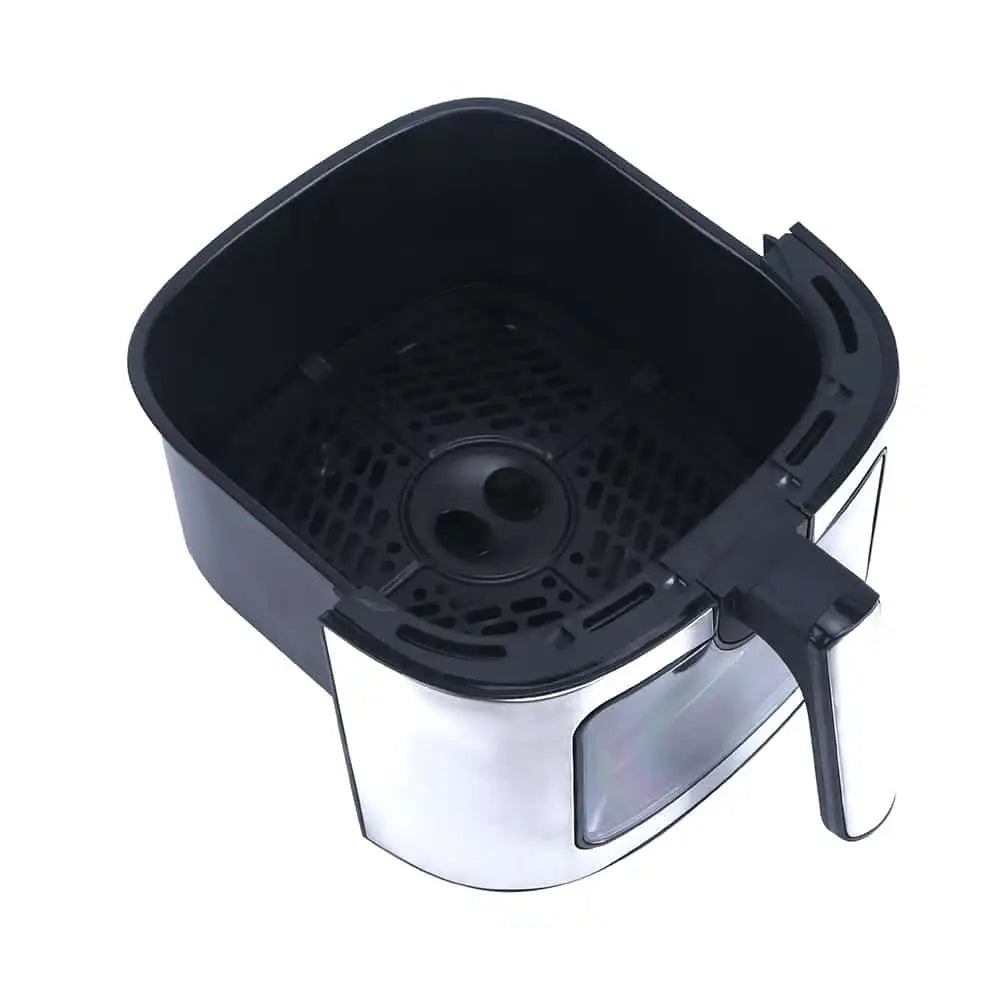 Sonashi Digital Air Fryer – 6.2L Capacity, 5.2L Non-Stick Teflon Basket, LED Touchscreen, 7 Cooking Modes, Adjustable Temperature, Oil-Free Frying – SAF-620N - Damoo