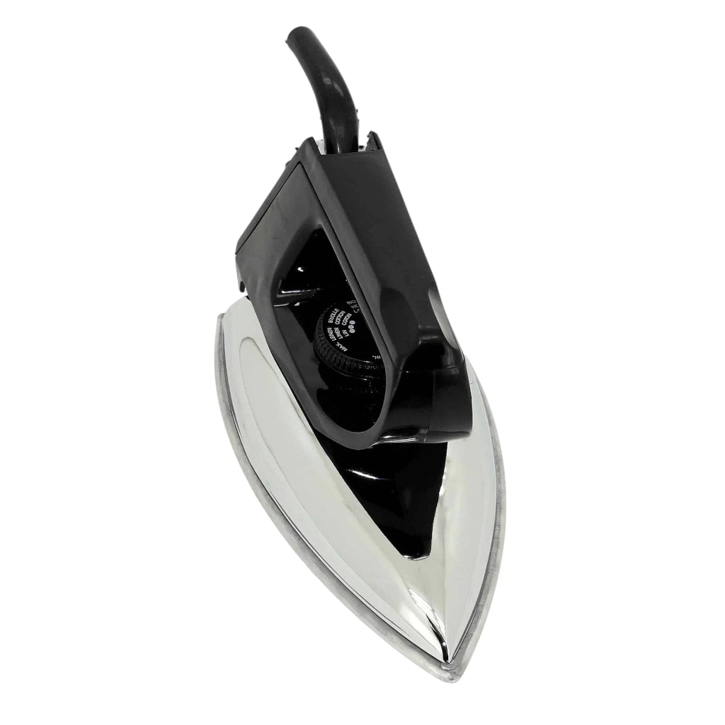 Sonashi Dry Iron 1200W – Heavy-Duty Aluminium Soleplate, Classic Black Finish, Overheat Protection – Ideal for Curtains, Suits & Dresses (SDI-6010) - Damoo
