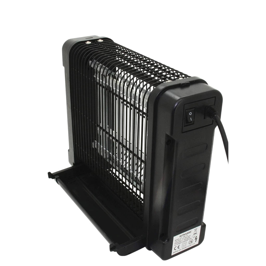 Sonashi Electric Insect Killer SIK-712N – Powerful UV-A Mosquito Zapper with 2700V Electric Grid, Removable Tray, Odor-Free, Indoor/Outdoor Use, 100m² Coverage - Damoo