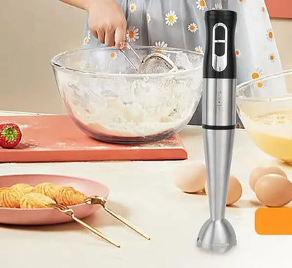 Sonashi Hand Blender with Stainless Steel Shaft, 2 Speed Motor, 700ml Plastic Jar & Detachable Blending Wand – Ideal for Smoothies, Shakes, Baby Food & More – SHB-186J Black - Damoo