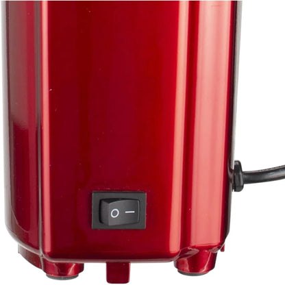 Sonashi Hot Air Popcorn Maker – Oil-Free, 40ml Capacity, 900W, Classic Style Design with Detachable Cap, On/Off Switch &amp; Non-Slip Feet | Compact &amp; Easy to Clean – Red (SPCM-101) - Damoo