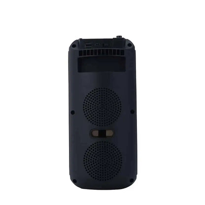 Sonashi Rechargeable Bluetooth Speaker – Hi-Fi Surround Sound, USB/TF Card Slot, FM Radio, 1800mAh Battery, 5W Output, 10m Wireless Range – Black | SBS-711N - Damoo