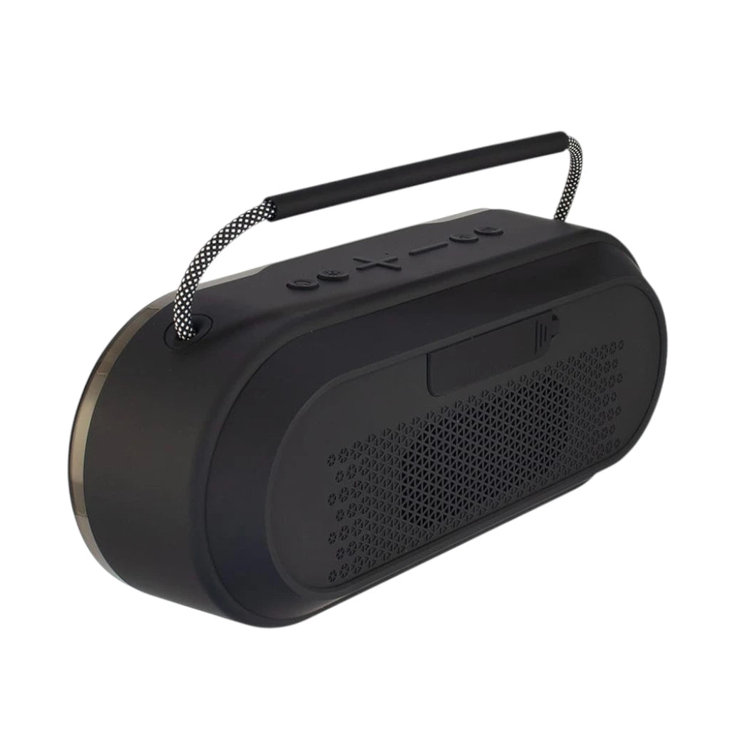 Sonashi Rechargeable Bluetooth Speaker with RGB Light & 2 Wireless Mics – 3000mAh Battery, USB/TF/AUX Support, 10M Range, Hi-Fi Sound – Ideal for Outdoor Parties - SBS-724 - Damoo