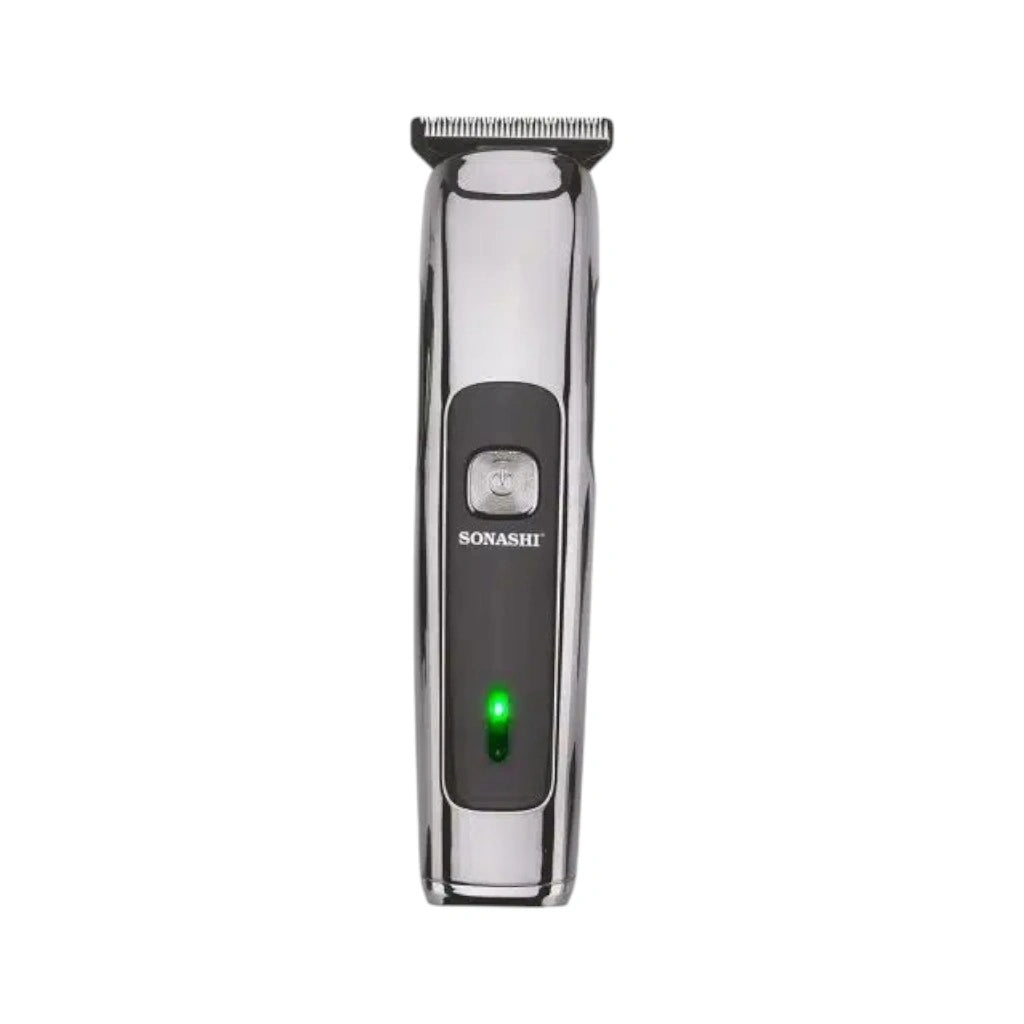 Sonashi Rechargeable Hair Clipper – Cordless Trimmer with Stainless Steel Precision Blade, 90-Min Runtime, USB Charging, 3 Blade Combs, LED Indicator & 600mAh Lithium Battery SHC-1043N - Damoo