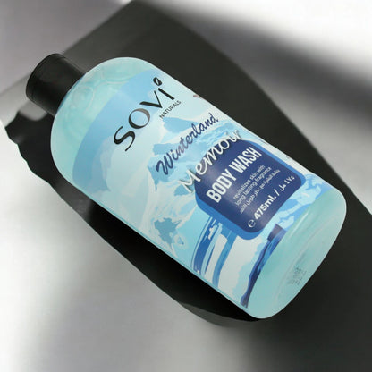 Sovi Naturals Revitalizing Body Wash – 475ml | Gently Cleanses, Hydrates & Refreshes Skin with Long-Lasting Fragrance | Suitable for All Skin Types - Damoo