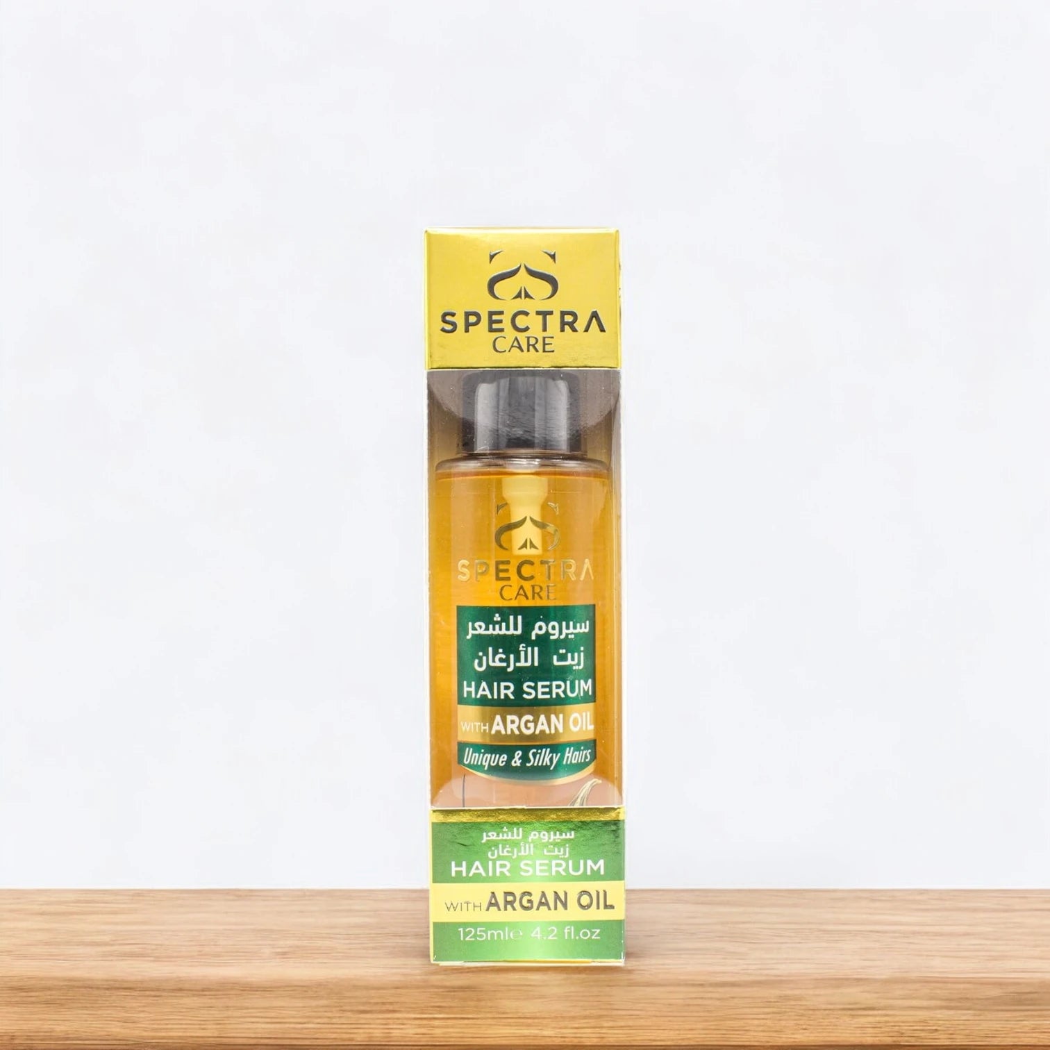 Spectra Care Argan Oil Hair Serum – 125ml | Stimulates Hair Growth, Hydrates Scalp, Smoothens Hair Texture & Protects from Damage | For All Hair Types | Synthetic Color Free - Damoo