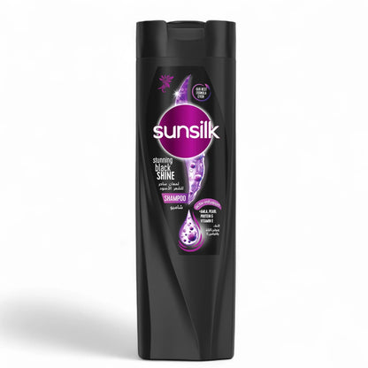 Sunsilk Black Shine Shampoo with Amla, Pearl Protein & Vitamin E 200ml – For Long-Lasting Glossy Black Hair - Damoo