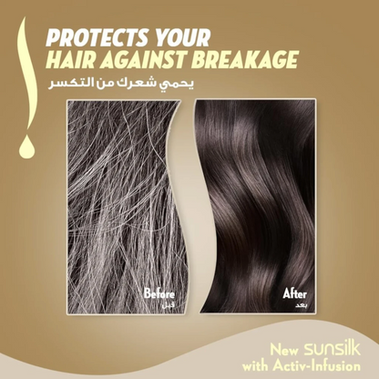 Sunsilk Hair Fall Solution Conditioner – 350ml | Nourishing Conditioner for Dry Hair with Vitamin B3, Soya Protein & Castor Oil | Reduces Hair Fall, Repairs Split Ends & Strengthens Hair - Damoo