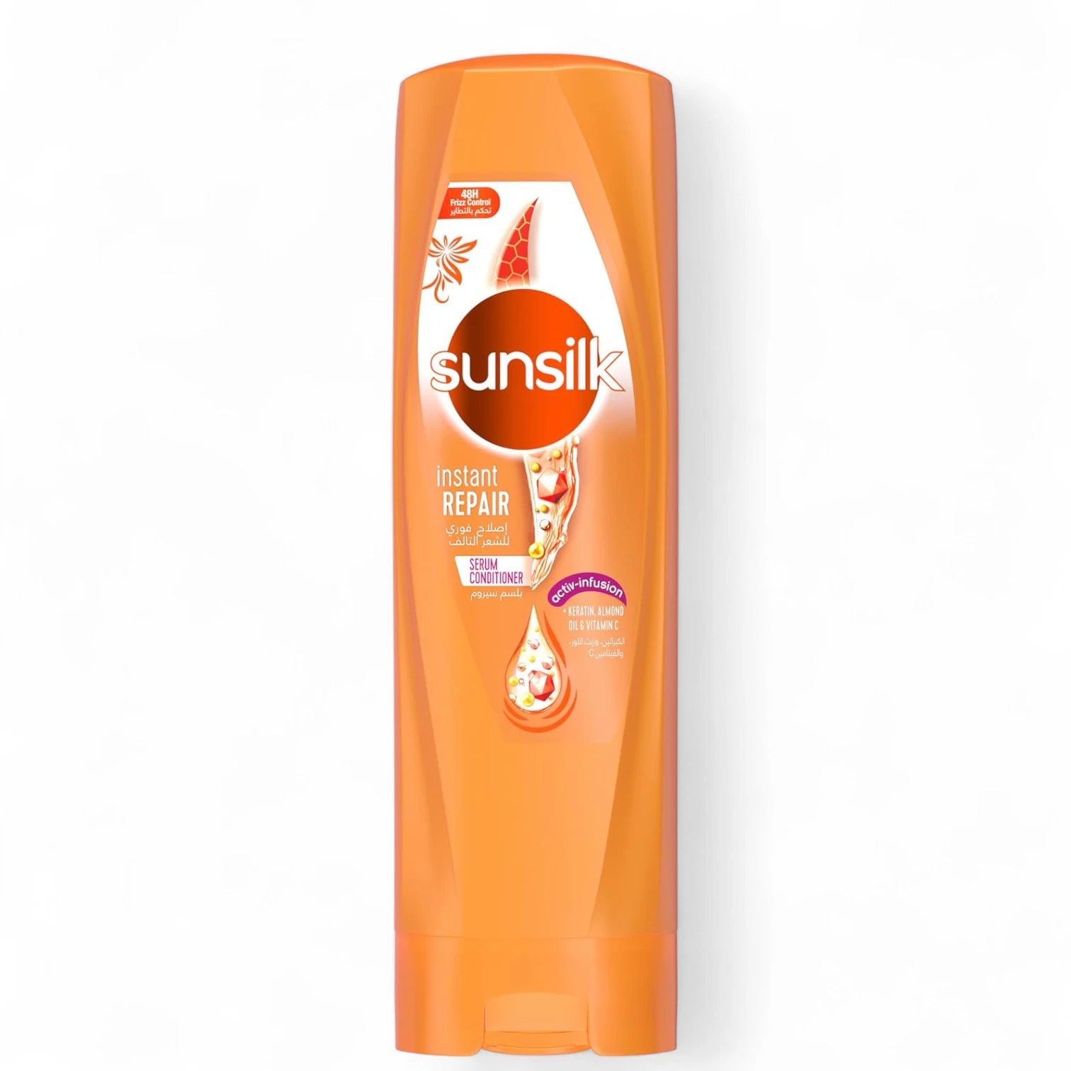 Sunsilk Instant Repair Conditioner | With Keratin, Almond Oil & Vitamin C | Repairs Damaged Hair & Split Ends | 400ml - Damoo