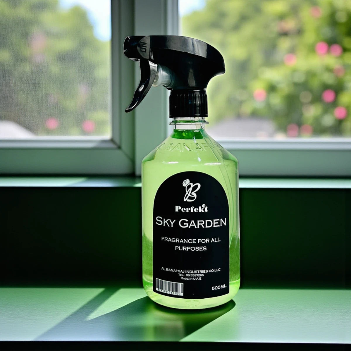 Perfekt SKY GARDEN All-Purpose Fragrance Spray – 500ml Long-Lasting Room & Linen Mist for Home, Office, Car, Curtains & More - Damoo