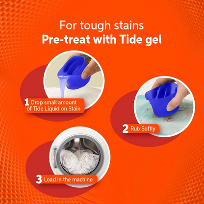 Tide Clean & Fresh Power Gel Laundry Detergent – Morning Fresh Scent, 1.8L x 2 (3.6L Total) | Concentrated Gel for Bright Whites & Colors - Damoo