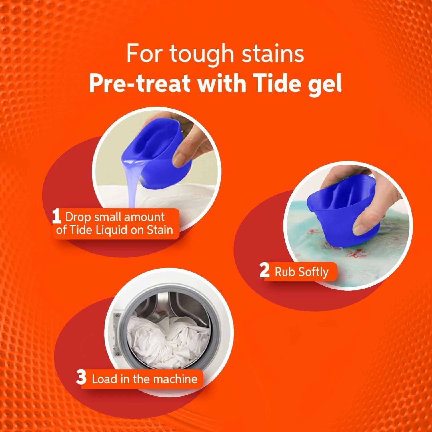 Tide Power Gel Laundry Detergent – Floral Breeze Scent, 2 x 1.8L (3.6L Total) | Tough Stain Removal & Long-Lasting Freshness - Damoo